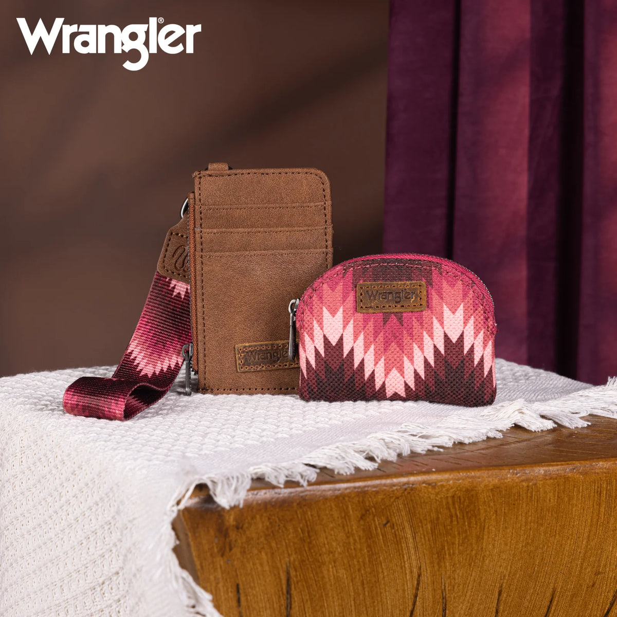 Wrangler Dual Pouch Wristlet