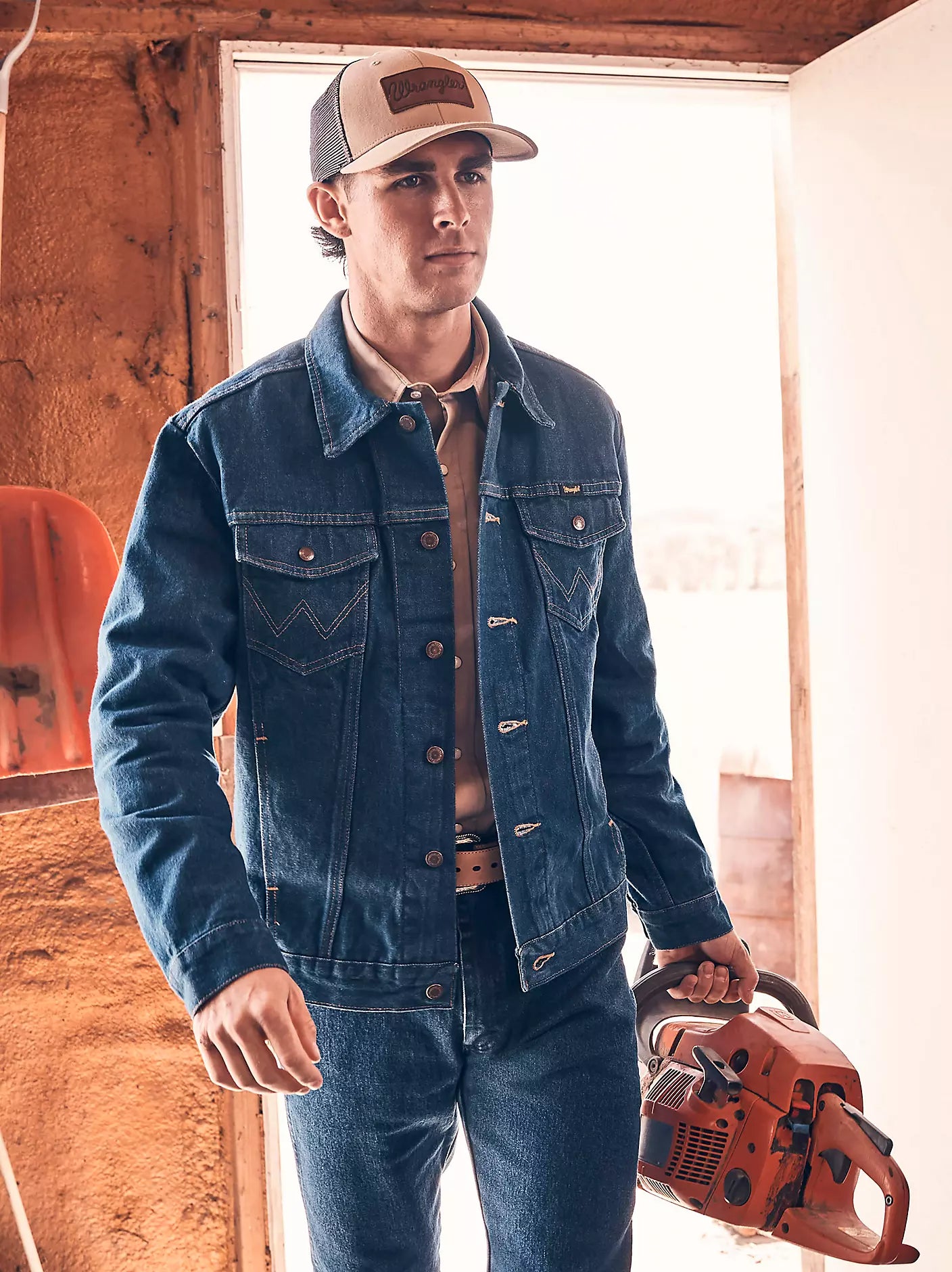 Wrangler® Cowboy Cut® Unlined Denim Jacket - 74145PW