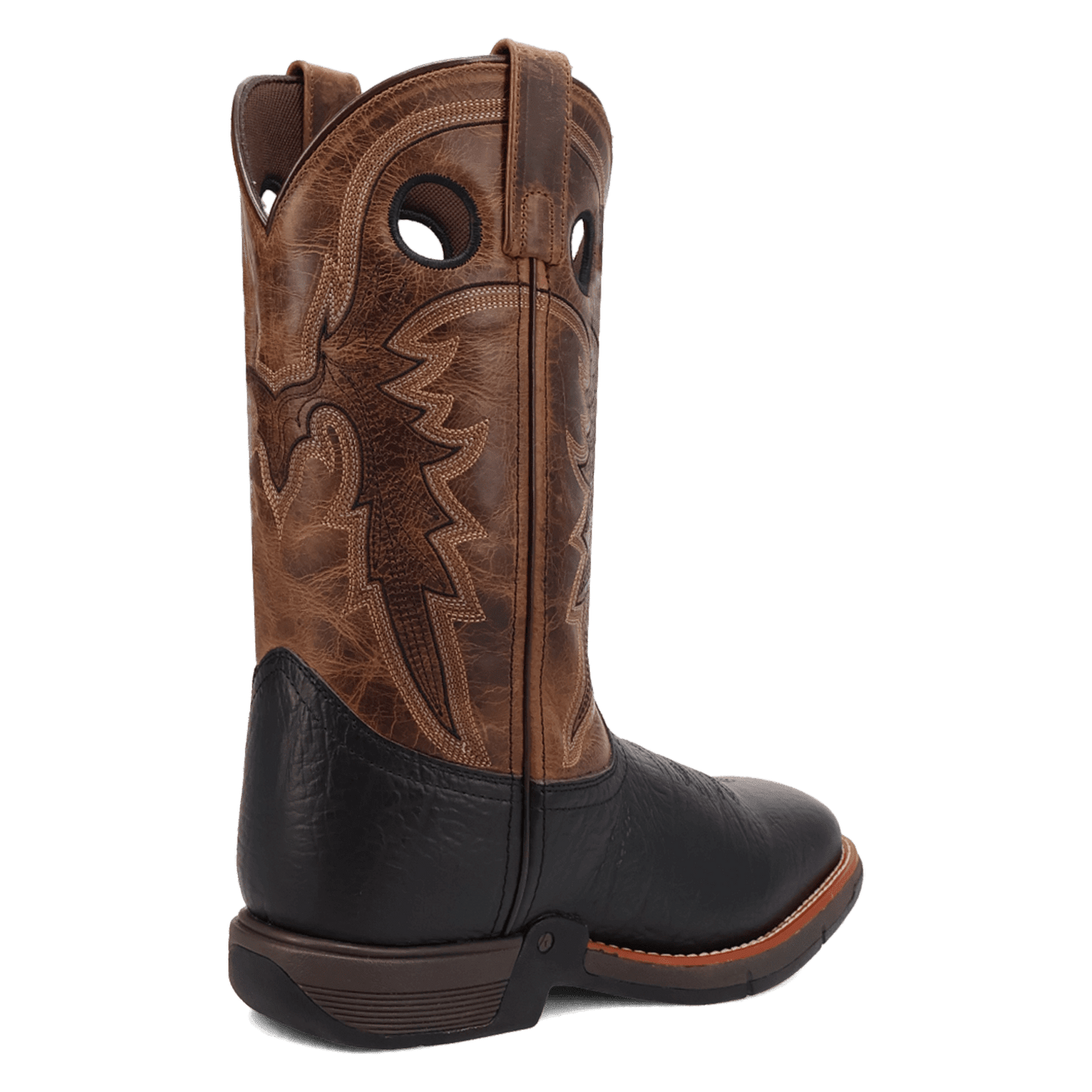Men's Laredo Alloy Leather Boot - Black - 8030