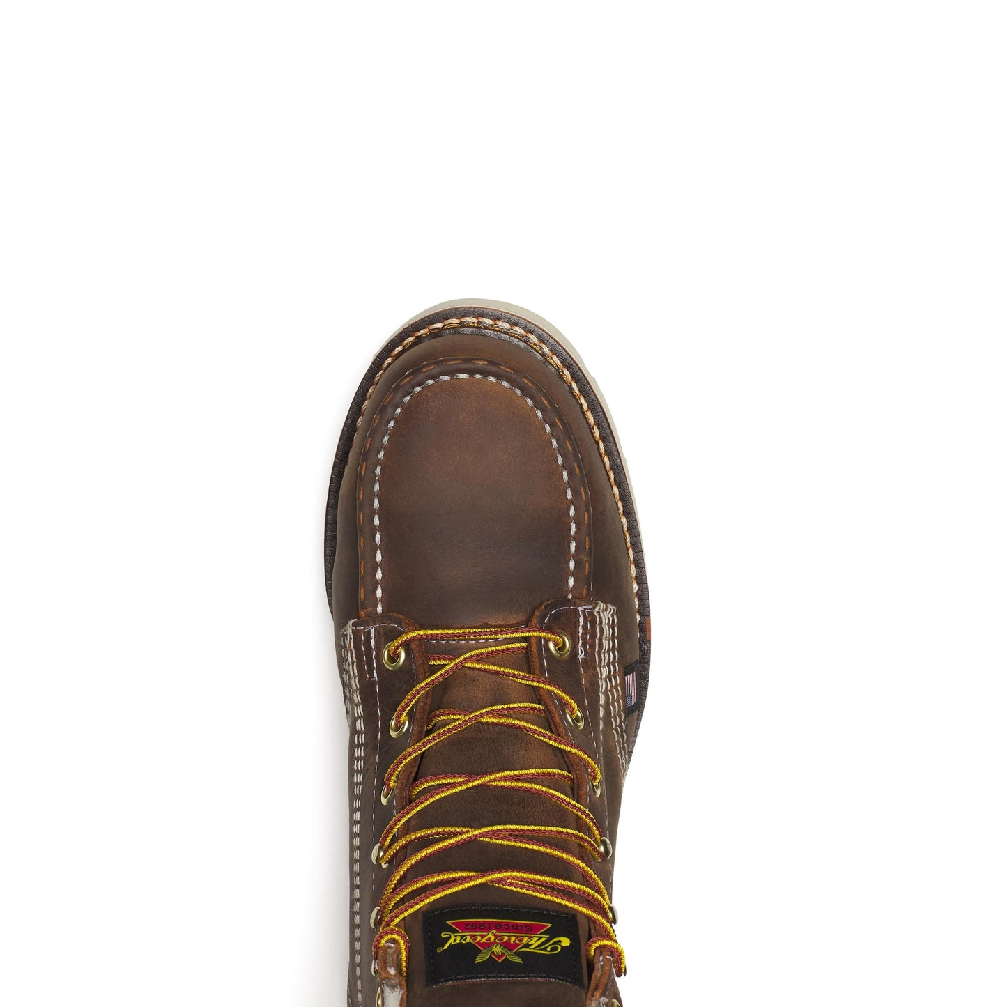 Men's Thorogood American Heritage Crazy Horse Steel Moc Toe 6" - 804-4375