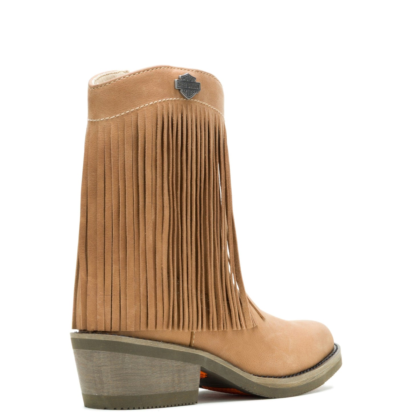Women's Harley-Davidson Korsen Fringe - Tan - D84853