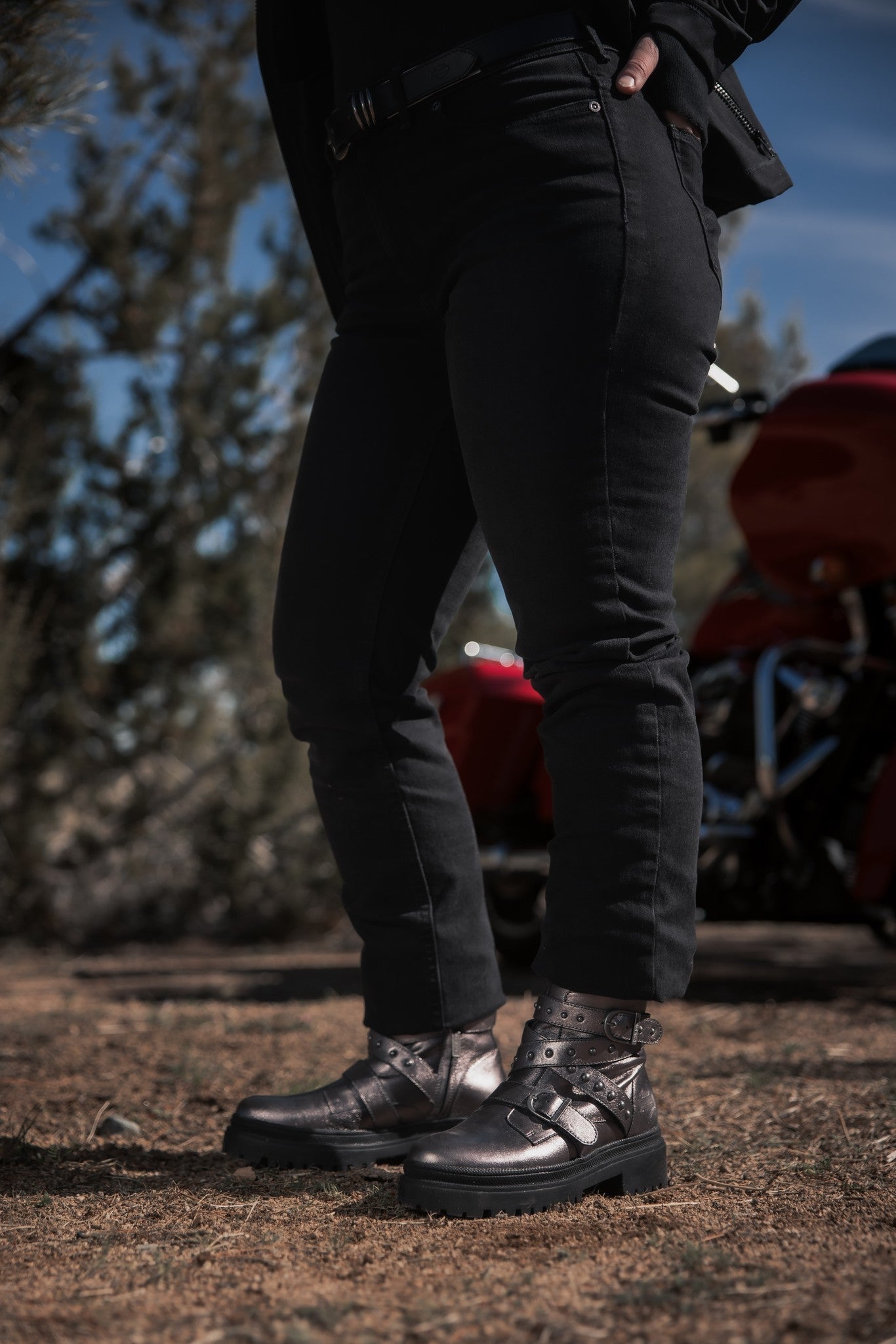 Women's Harley-Davidson Carrigan - Grey - D87301