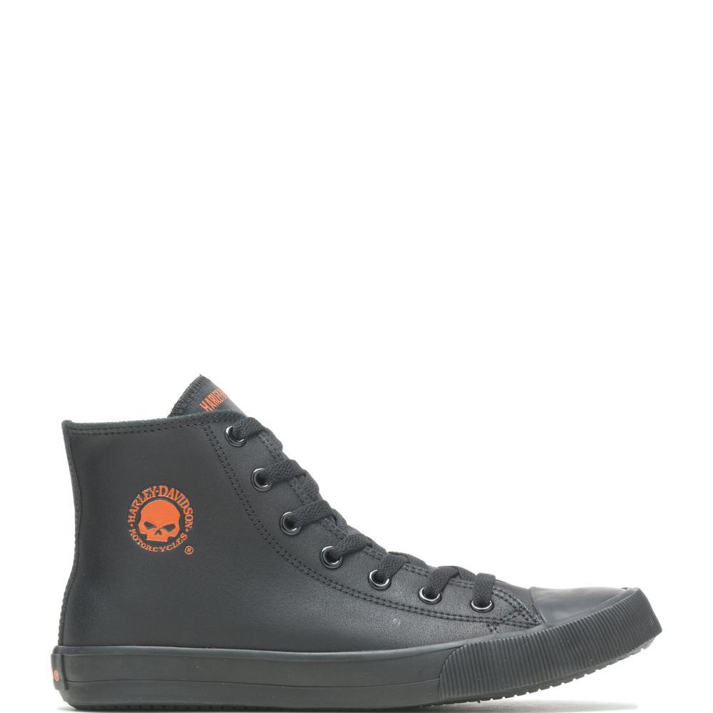 Harley-Davidson Men's Baxter Shoes - Black & Orange - D93343