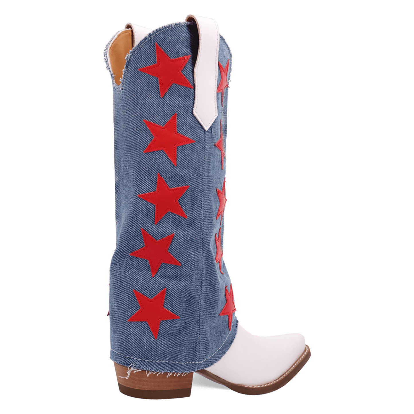 Women's Dingo Glory Days Leather Boot - White - DI1776-MU