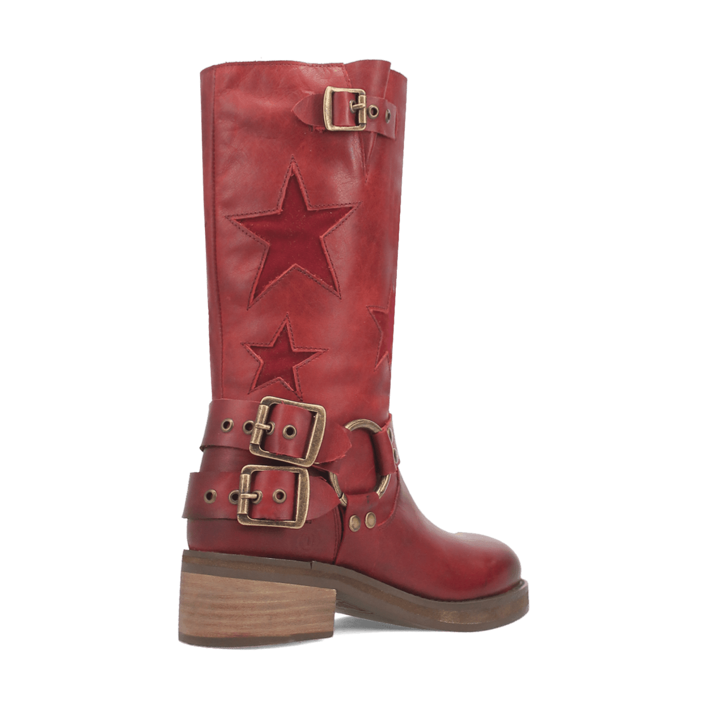 Women's Dingo Blacklist Leather Boot - Wine - DI215-RD8