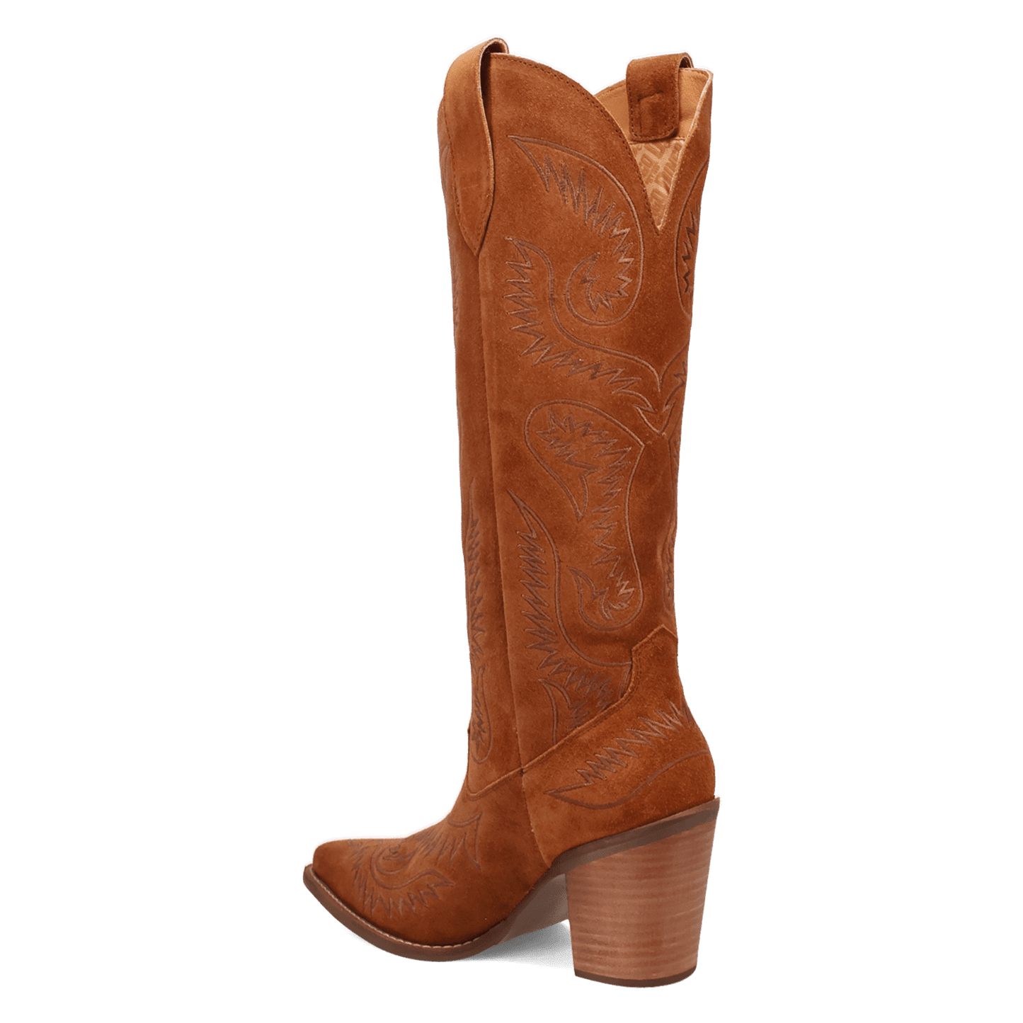 Women's Dingo Evita Leather Boot - Camel - DI2253-BG4