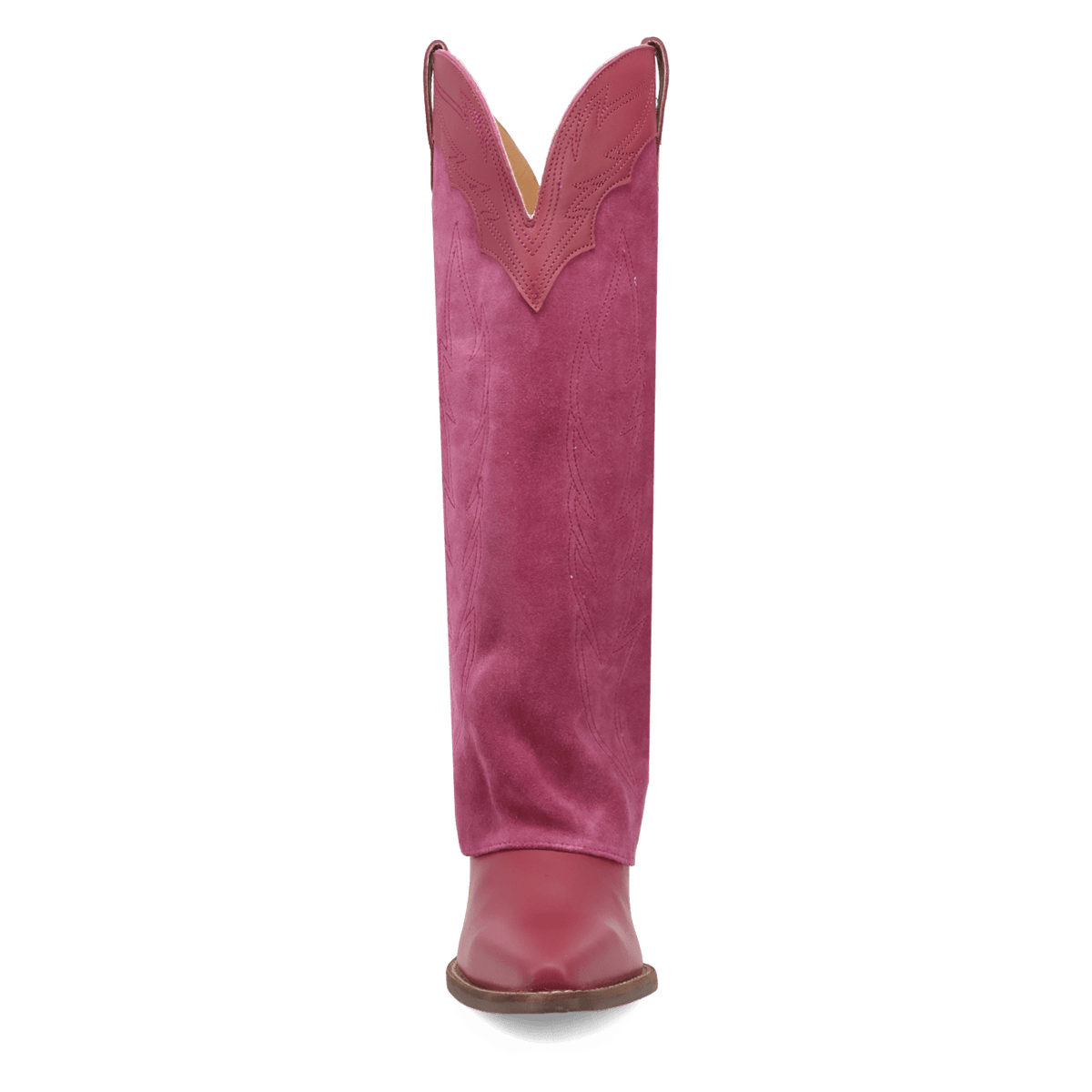 Women's Dingo Wild Fire Leather Boot - Fuchsia - DI2280-PU6