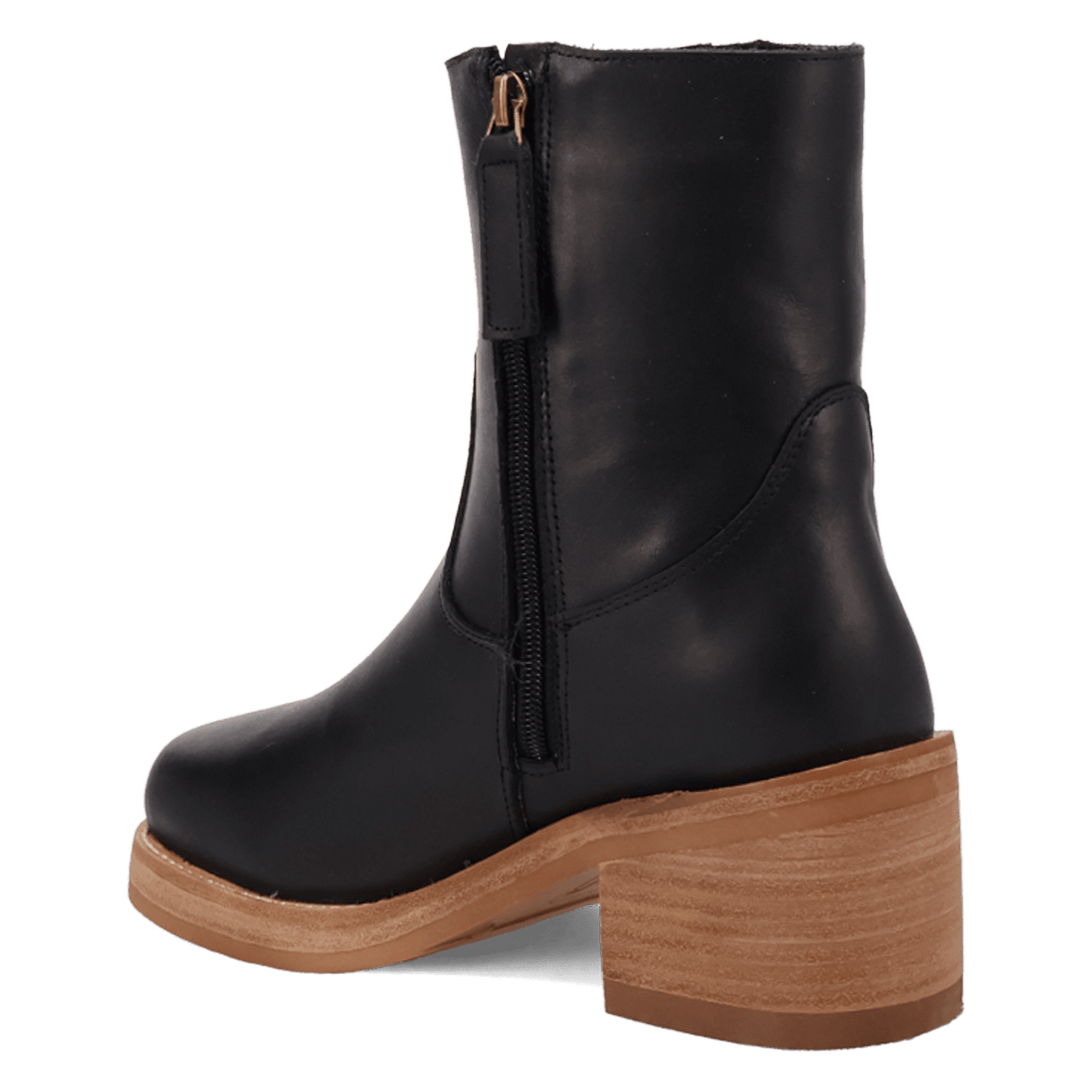 Women's Dingo Roxy Leather Bootie - Black - DI2290-BK