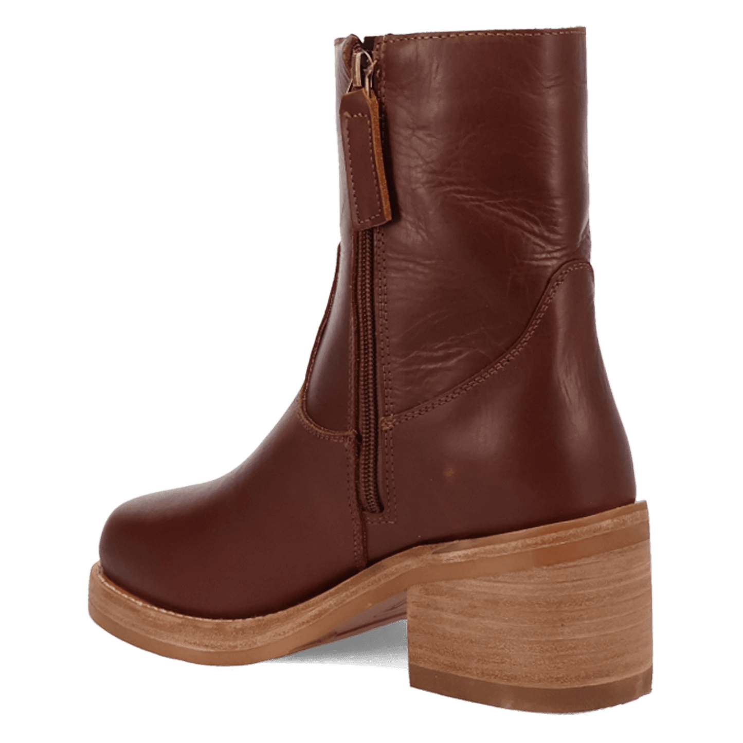 Women's Dingo Roxy Leather Bootie - Brown - DI2290-BN