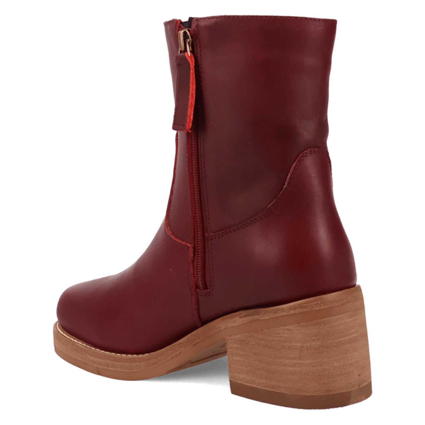 Women's Dingo Roxy Leather Bootie - Merlot - DI2290-RD16