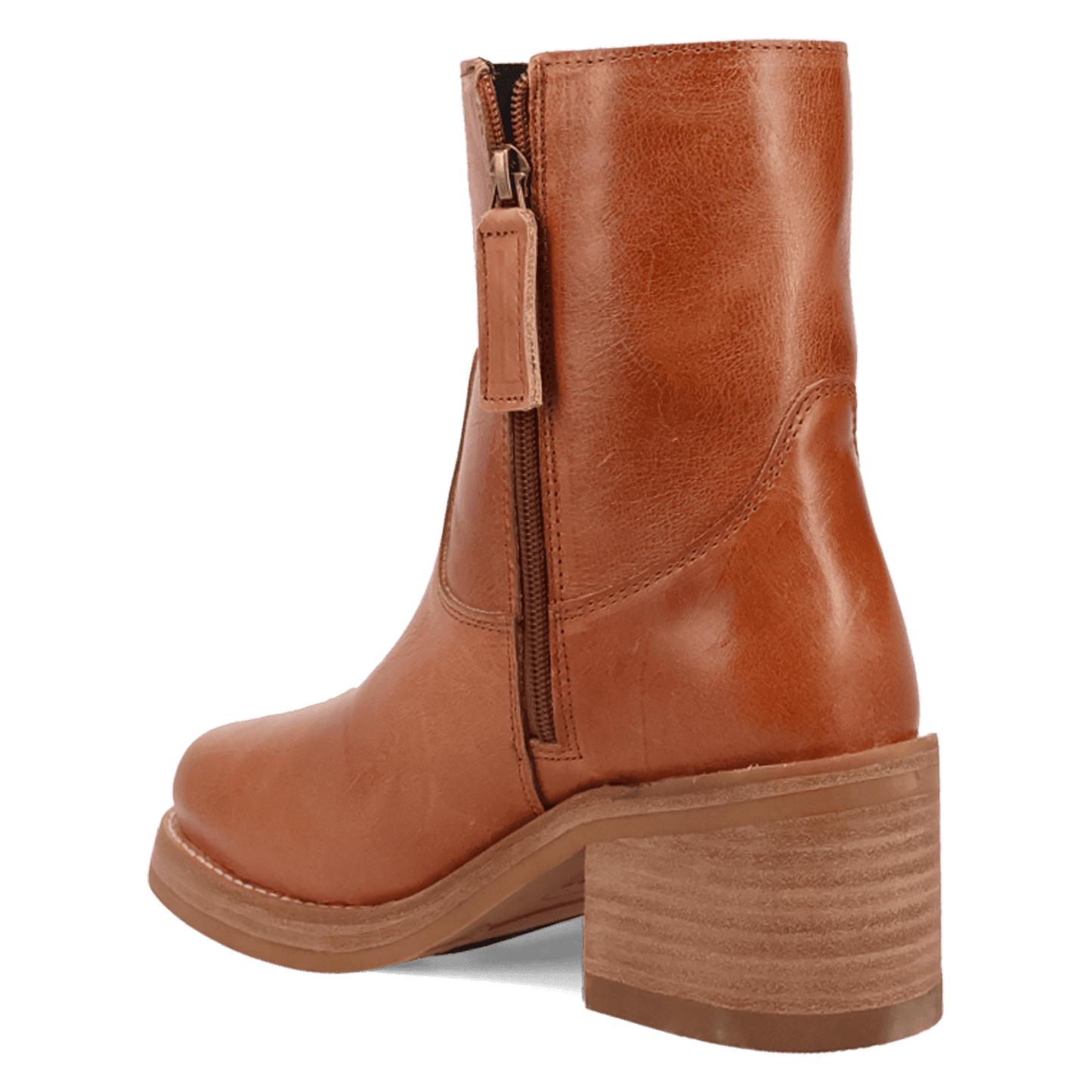Women's Dingo Roxy Leather Bootie - Brown - DI2290-BN97