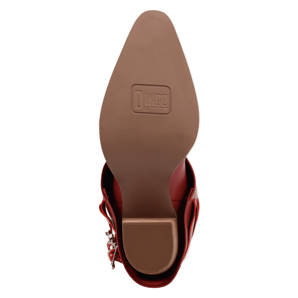 Women's Dingo Urban Cowgirl Leather Boot - Red - DI2296-RD
