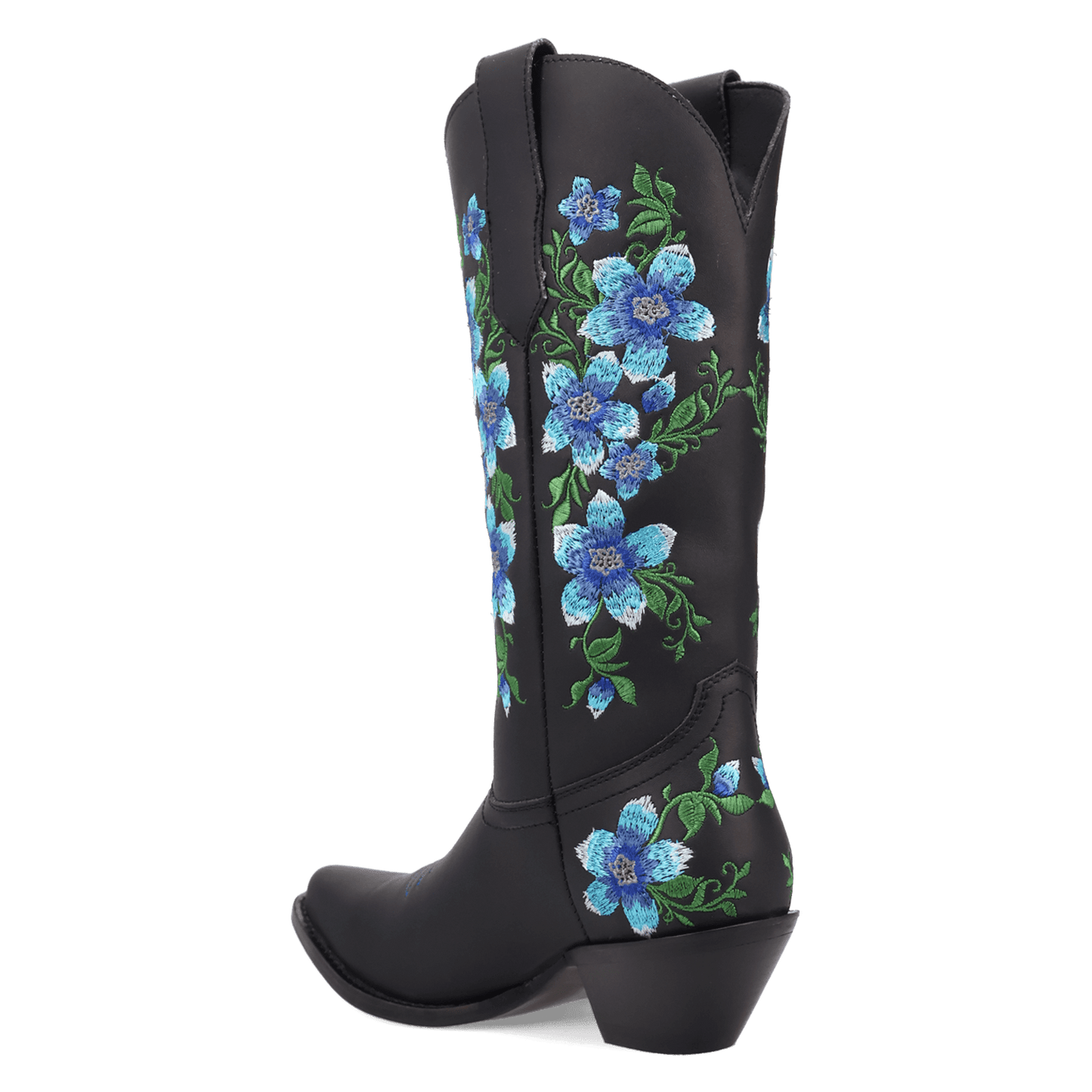 Women's Dingo Posie Leather Boot - Black - DI2344-BK