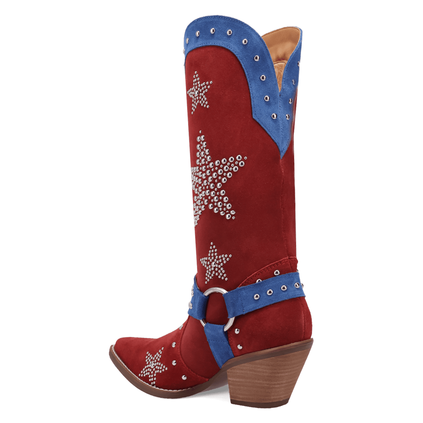 Women's Dingo Lucky Stars Suede Leather Boot - Multi - DI2350-MU