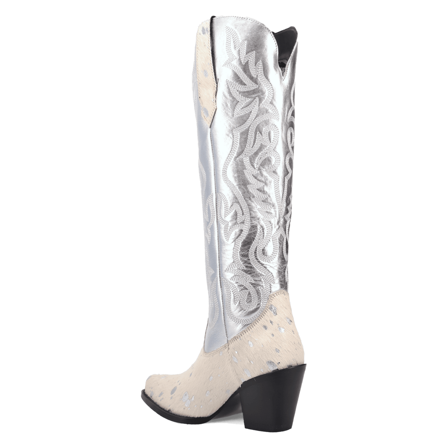 Women's Dingo Take No Bull Leather Boot - White - DI2375-WH