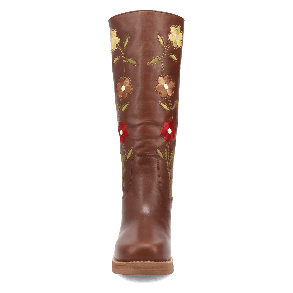 Women's Dingo Bloom Leather Boot - Brown - DI2378-BN