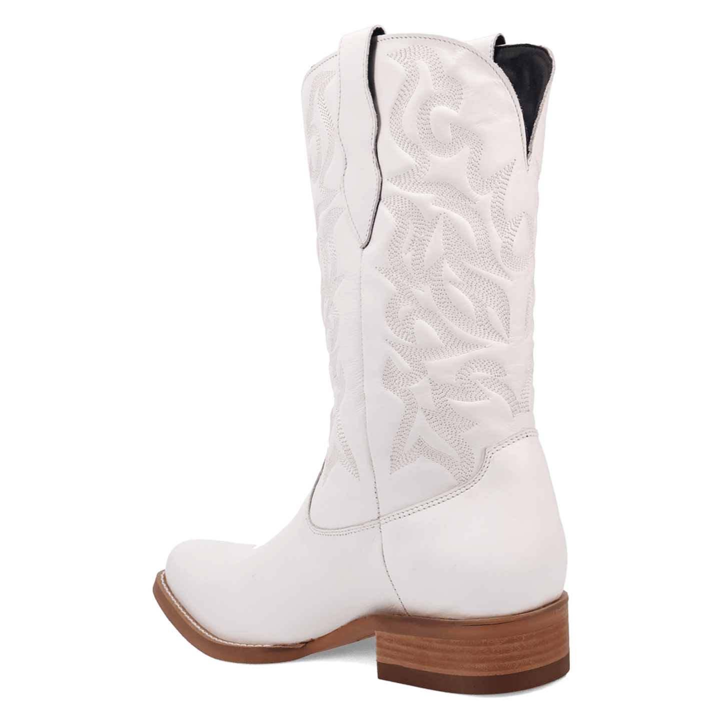 Men's Dingo Young Blood Leather Boot - White - DI2408-WH