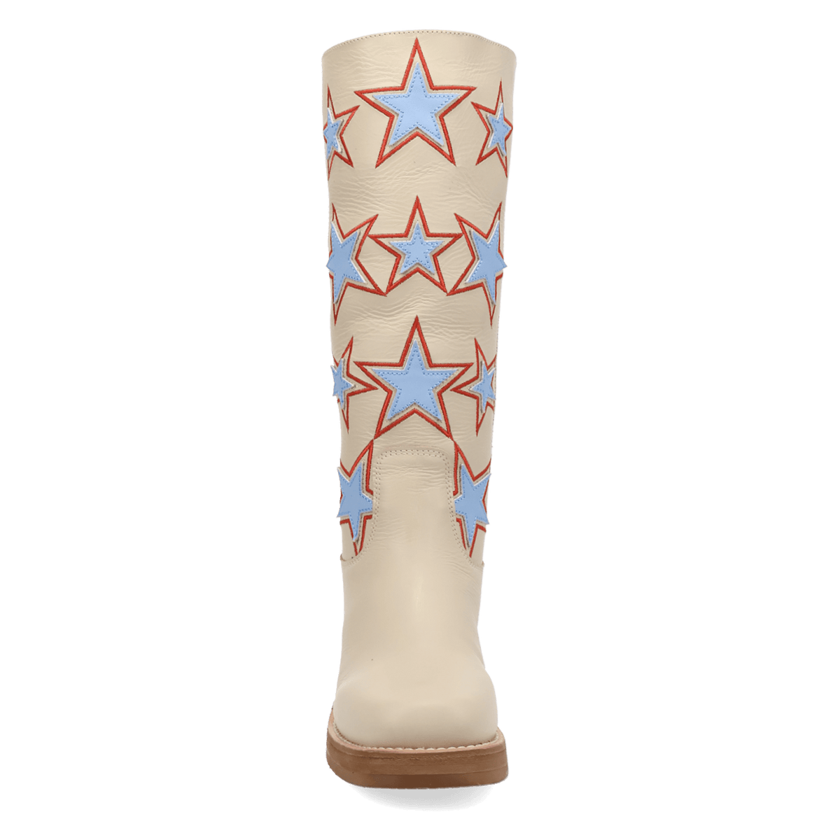 Women's Dingo American Dream Leather Boot - White - DI2490-WH15