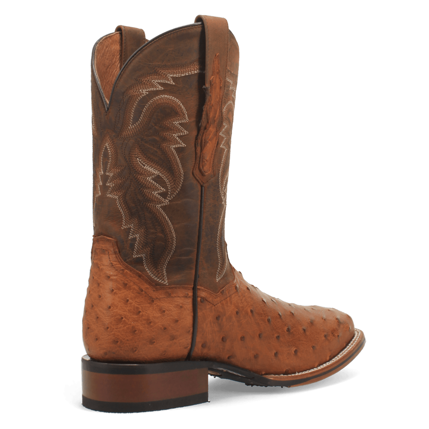 Men's Dan Post Alamosa Full Quill Ostrich Boot - Bay Apache - DP4874