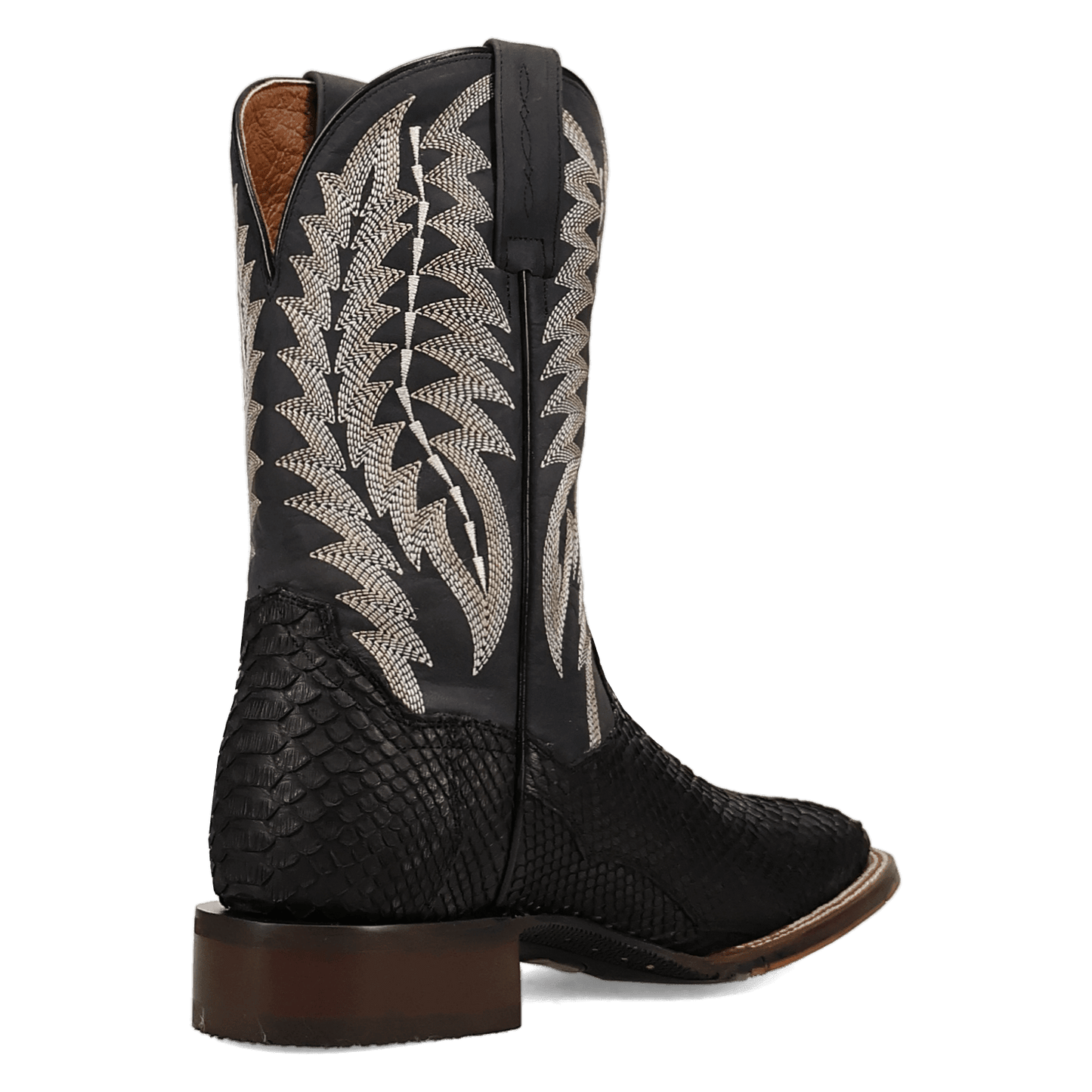 Men's Dan Post Midnight Reign Python Boot - Black - DP5269