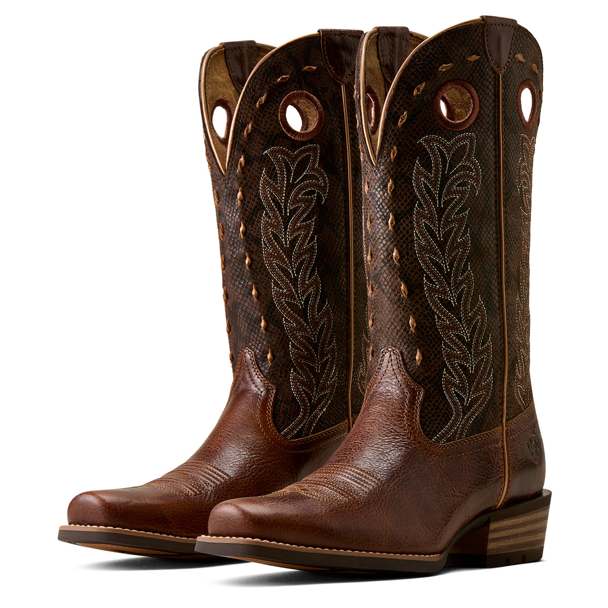 Ariat Women's Lucera Narrow Cutter Toe Western Boot - Deepest Tan - 10080295