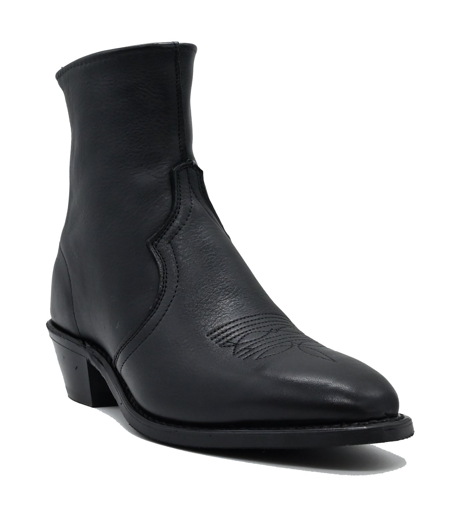 Abilene Men's Square Toe Zipper Boots - Black Abilene Men's Square Toe Zipper Boots - Black