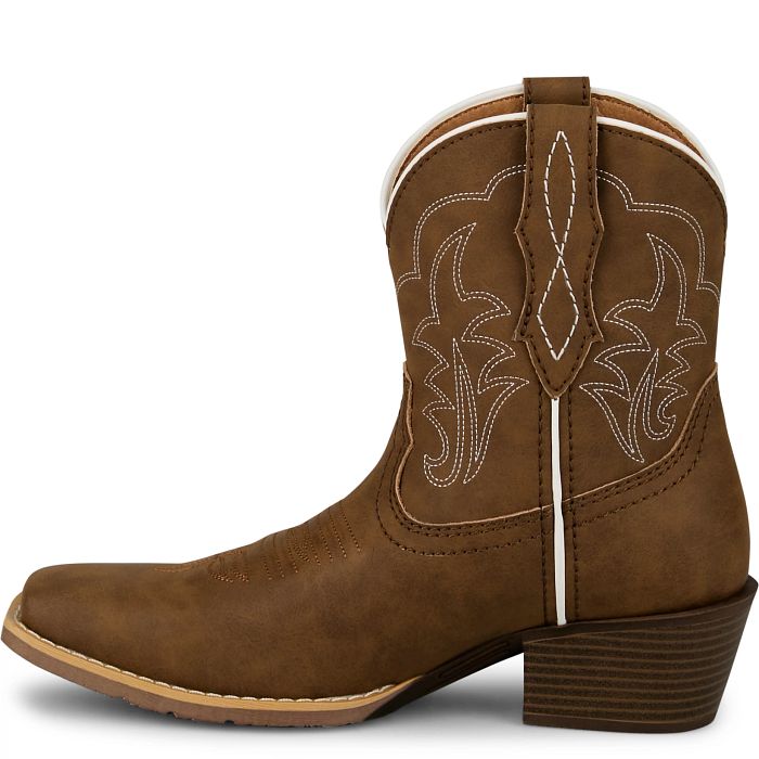Justin Dee 7" Women's Bootie - Brown - GY9511