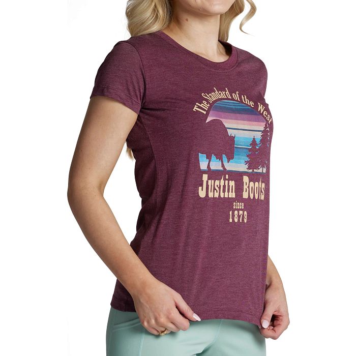 Women's Purple Serape Tee