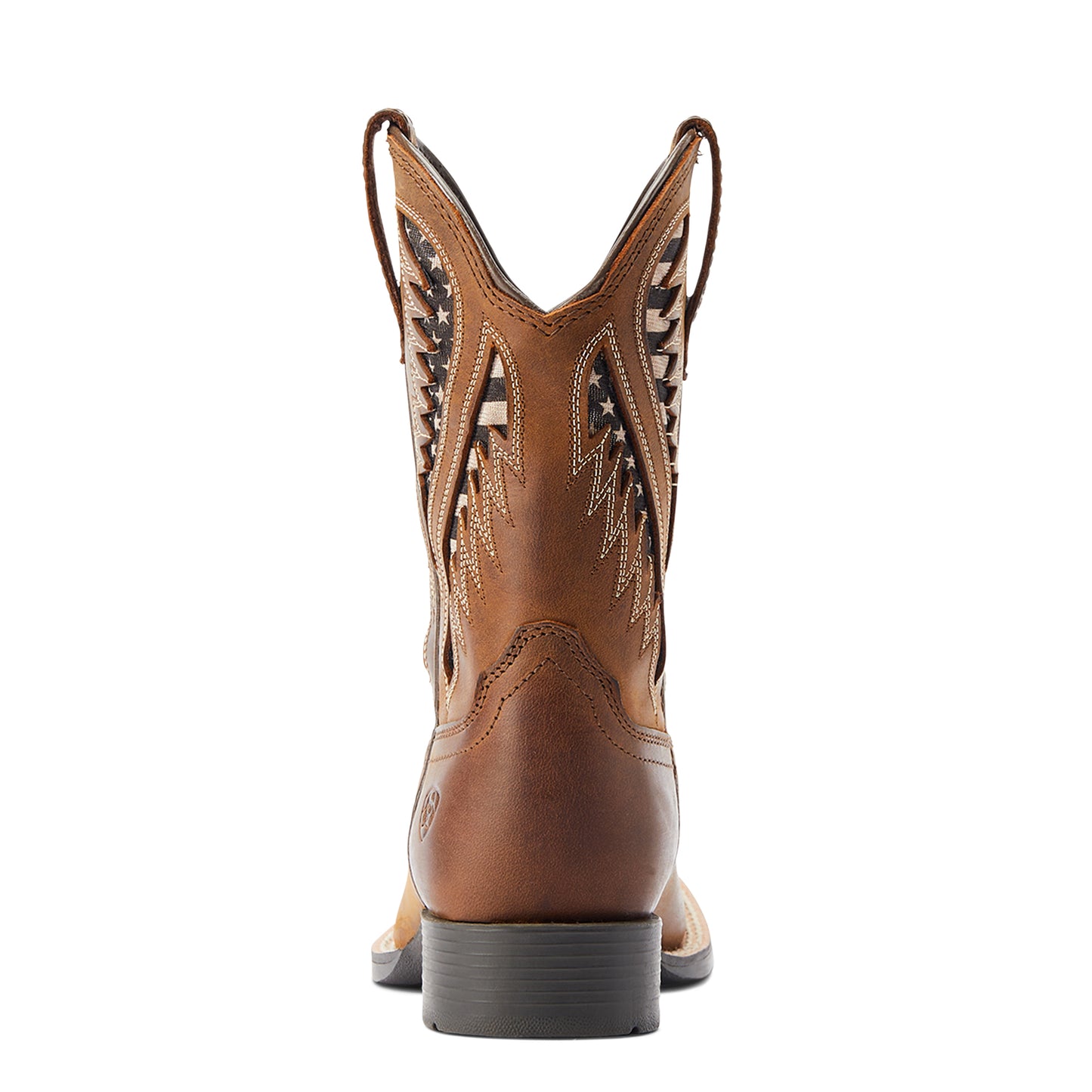 Ariat Kid's Quickdraw VentTEK Western Boot - Brown - 10044485