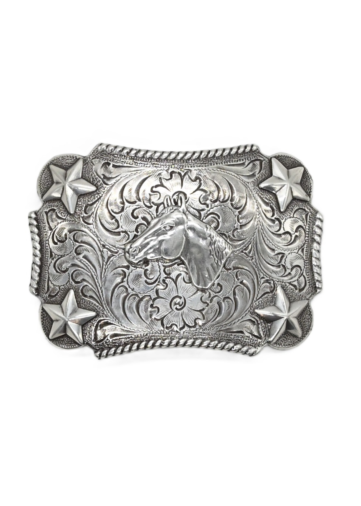 Nocona Youth Horse Silver Buckle - 3603007