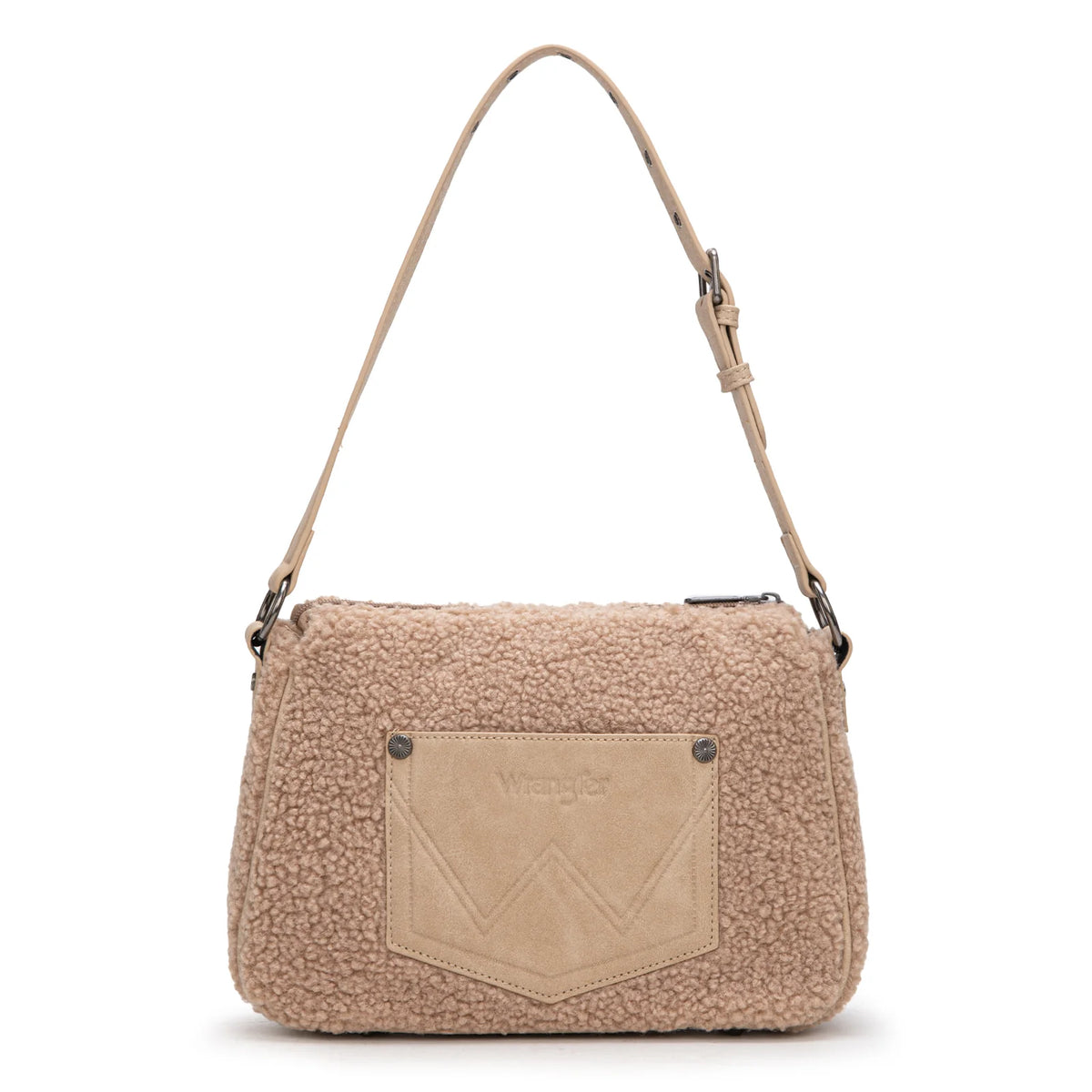Wrangler Sherpa Aztec Sherpa Hobo/Shoulder Bag - WG263-2022