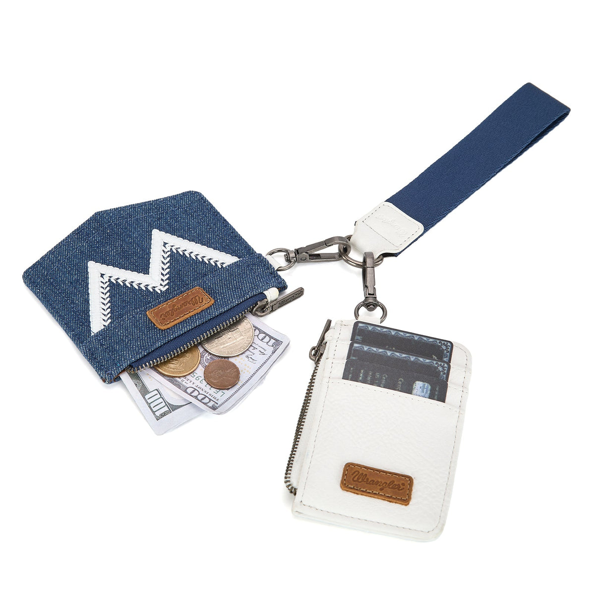 Wrangler Dual Pouch Wristlet
