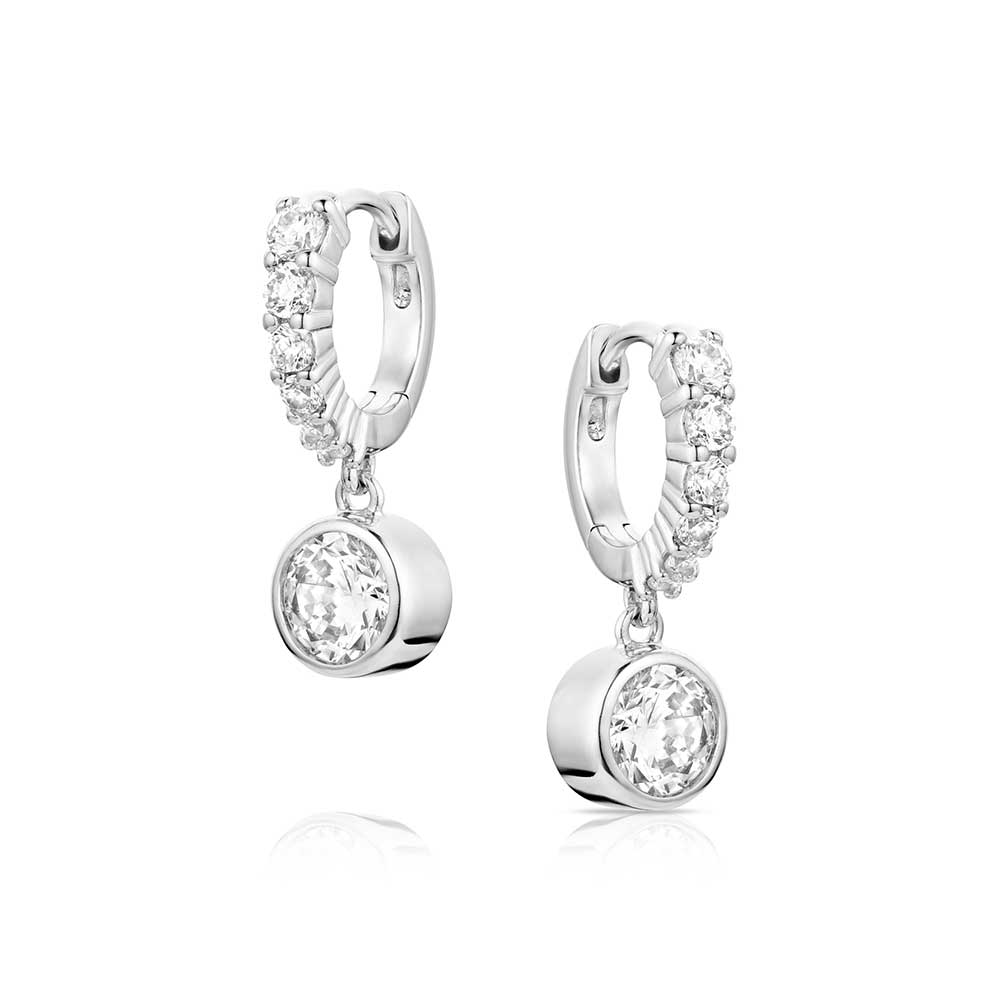 Montana Silversmiths Dew Drop Crystal Earrings - ER6221