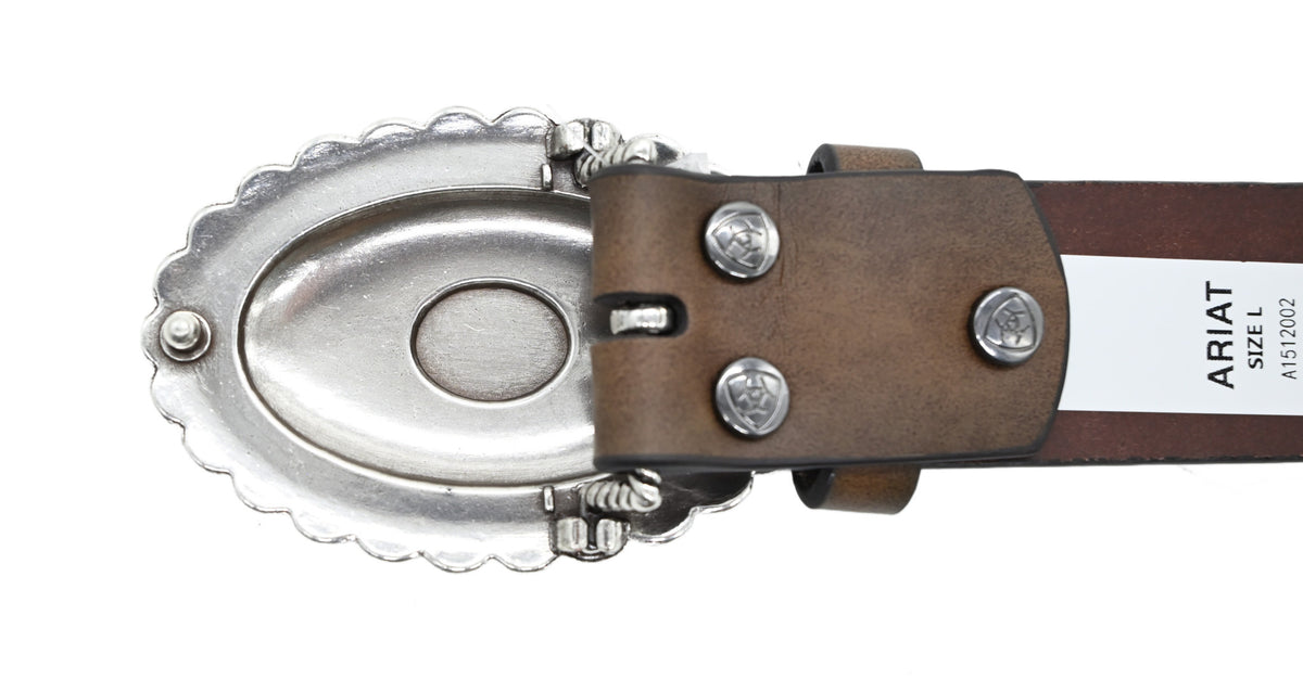 Turquoise Stone Brown Women's Belt
