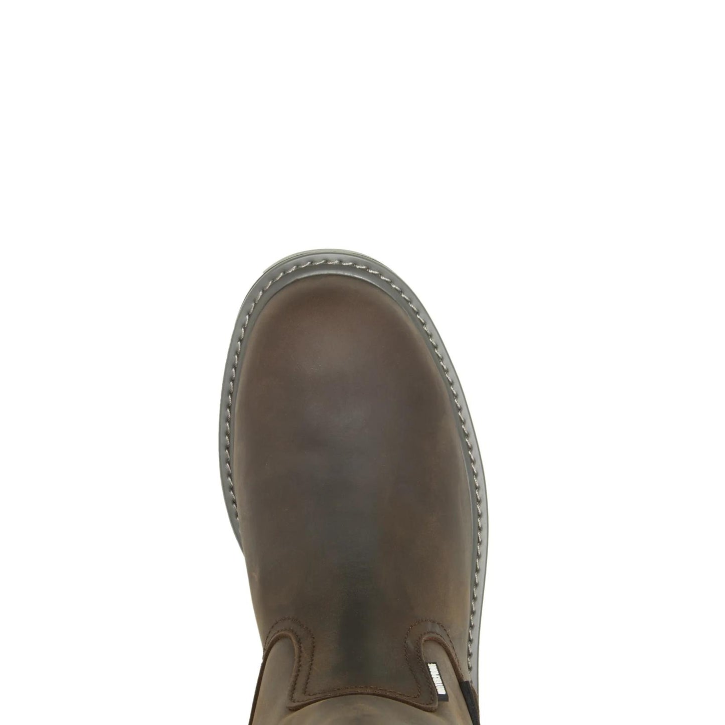 Men's Floorhand Met-Guard Steel-Toe Wellington Work Boot - Brown - W231025