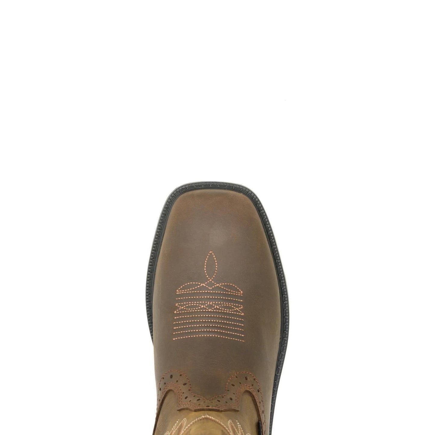 Men's Rancher Level Pull-On Work Wellington - Brown - W250069