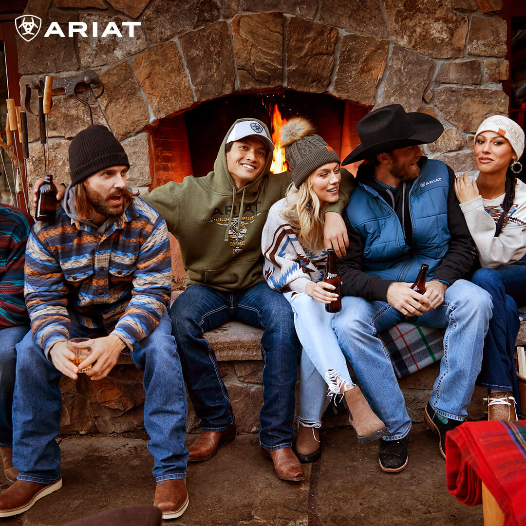 Ariat Logo Hoodie Black