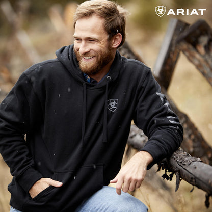 Ariat Logo Hoodie Black