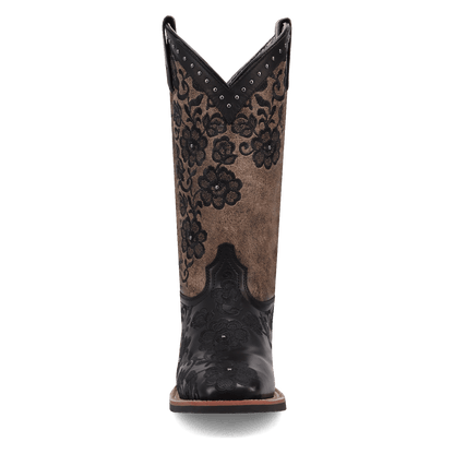 Women's Laredo Flora Leather Boot - Black - 20019
