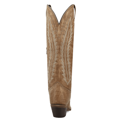 Women's Laredo Roxelle Wide Calf Leather Boot - Honey - 20055WC