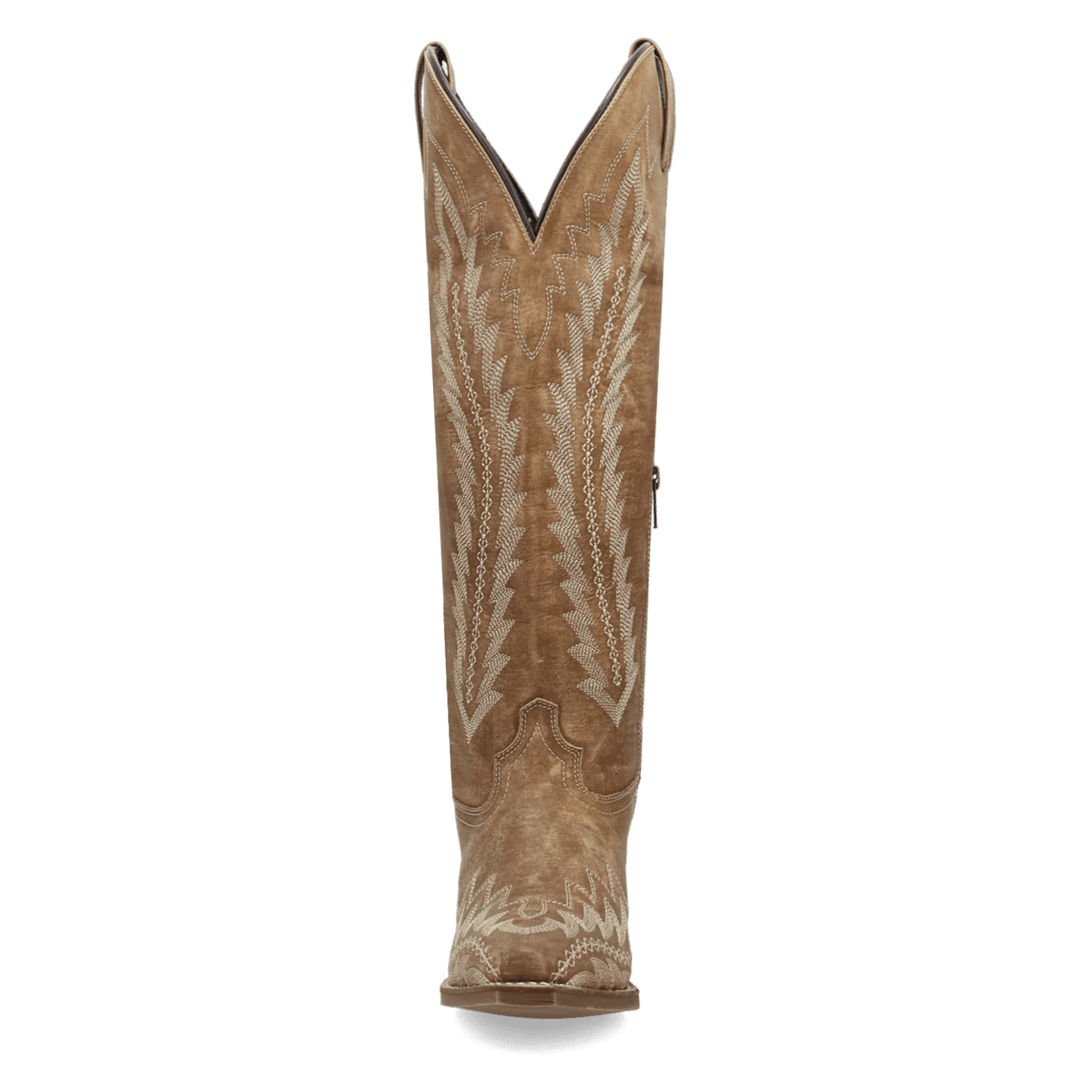 Women's Laredo Roxelle Wide Calf Leather Boot - Honey - 20055WC