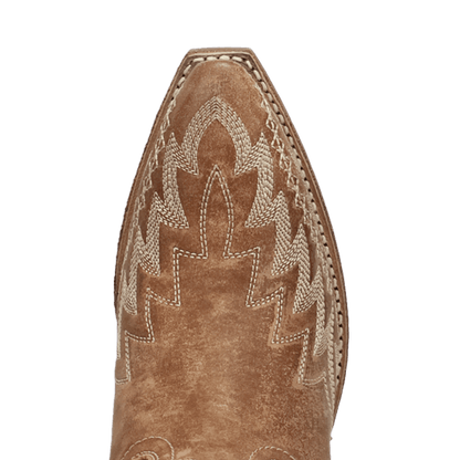 Women's Laredo Roxelle Wide Calf Leather Boot - Honey - 20055WC