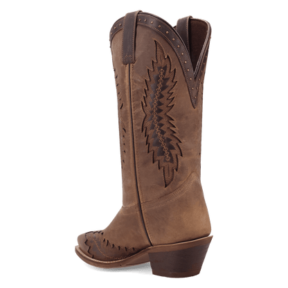 Women's Laredo Coyote Creek Leather Boot - Brown - 20057