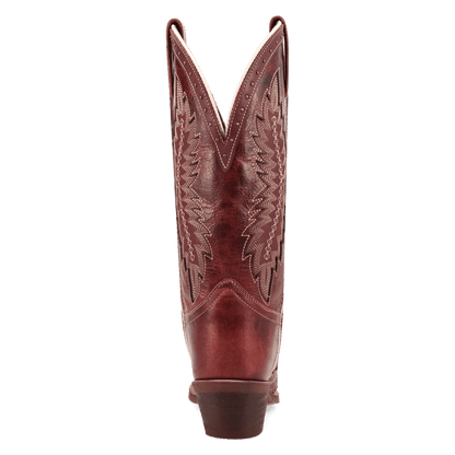 Women's Laredo Coyote Creek Wide Calf Leather Boot - Red - 20058WC