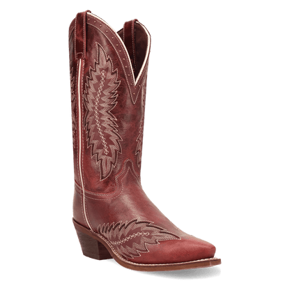 Women's Laredo Coyote Creek Leather Boot - Red - 20058