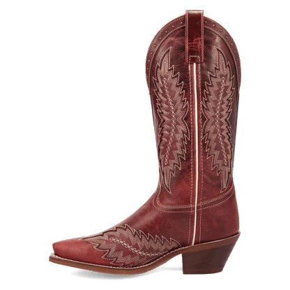 Women's Laredo Coyote Creek Leather Boot - Red - 20058