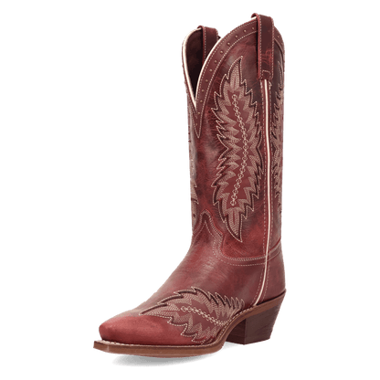 Women's Laredo Coyote Creek Leather Boot - Red - 20058