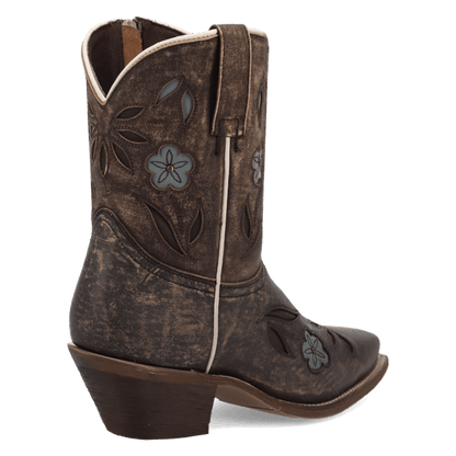 Women's Laredo Wild Petal Leather Bootie - Blue - 20087