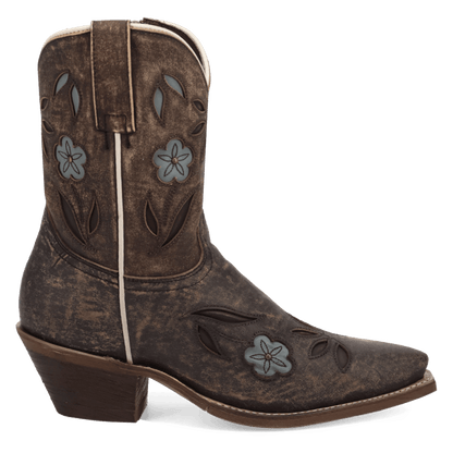 Women's Laredo Wild Petal Leather Bootie - Blue - 20087