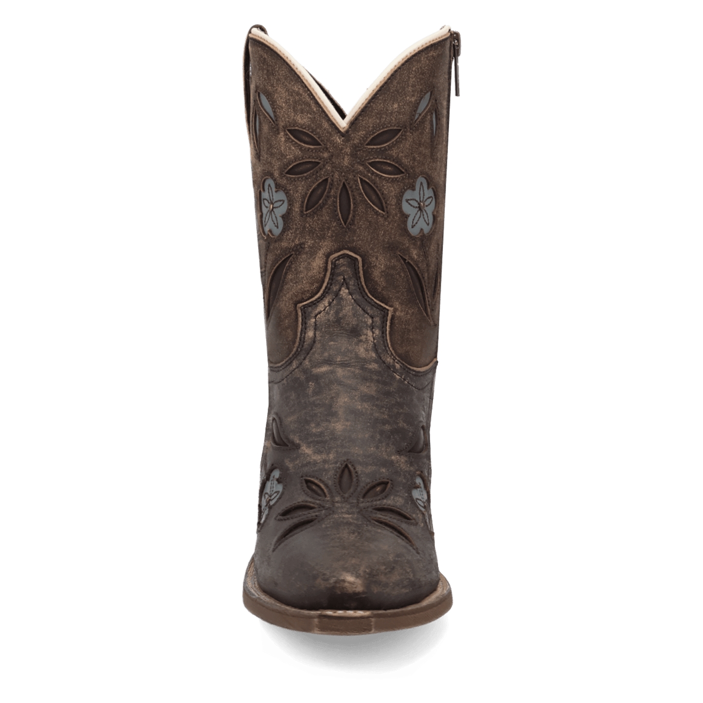 Women's Laredo Wild Petal Leather Bootie - Blue - 20087